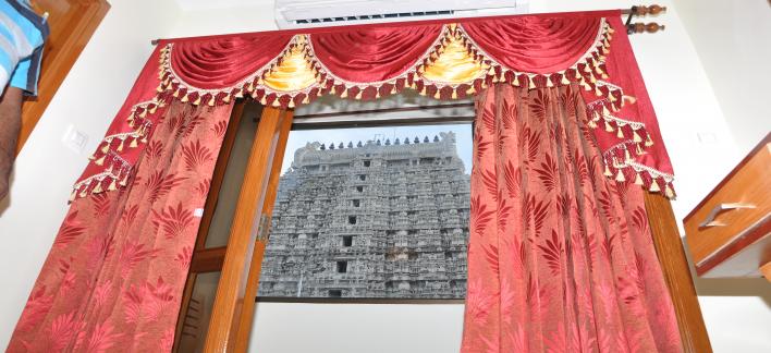 temple view from room