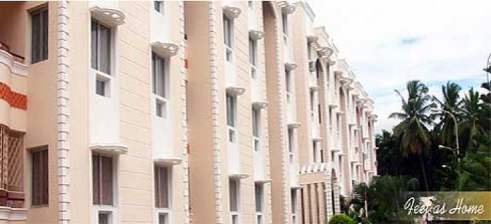 Akshra Service Apartment Property View
