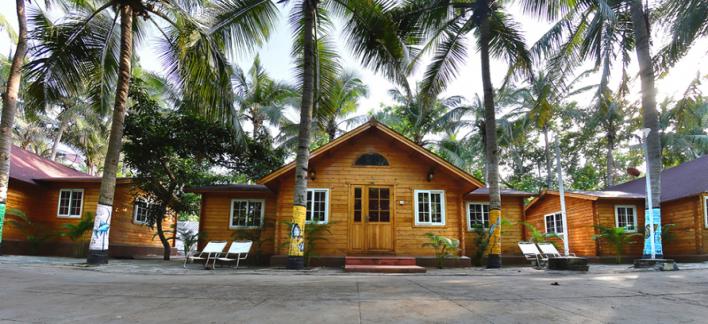 Wooden Cottage View